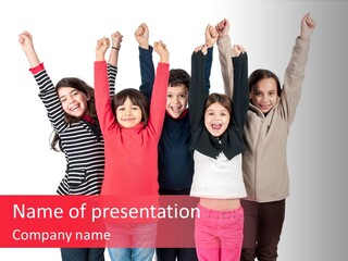 Studio Friendship Person PowerPoint Template