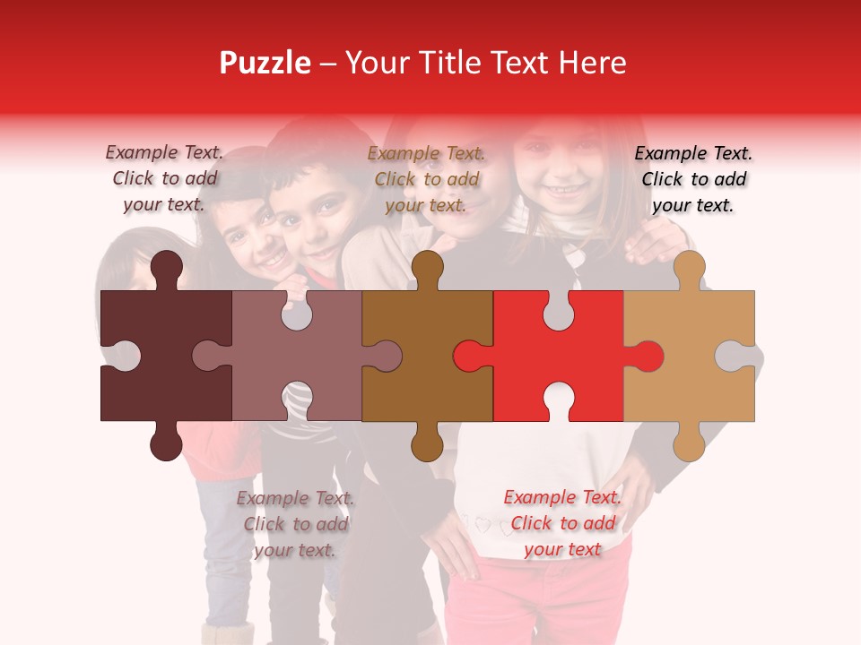 Young Joy Together PowerPoint Template