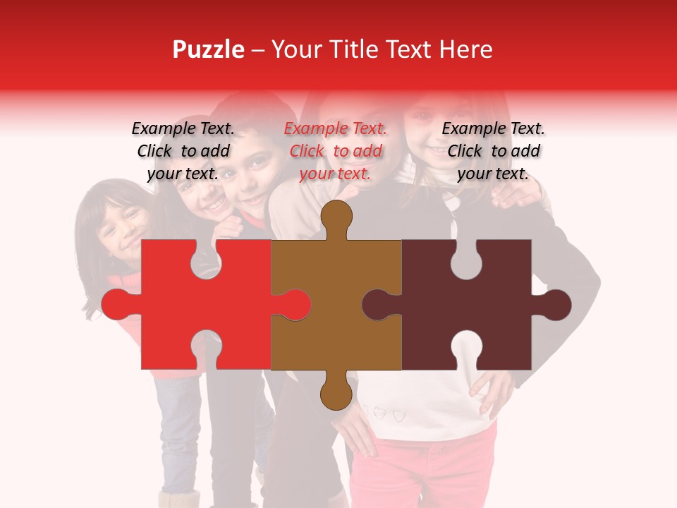 Young Joy Together PowerPoint Template