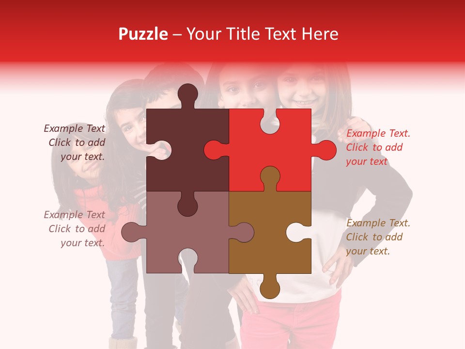 Young Joy Together PowerPoint Template