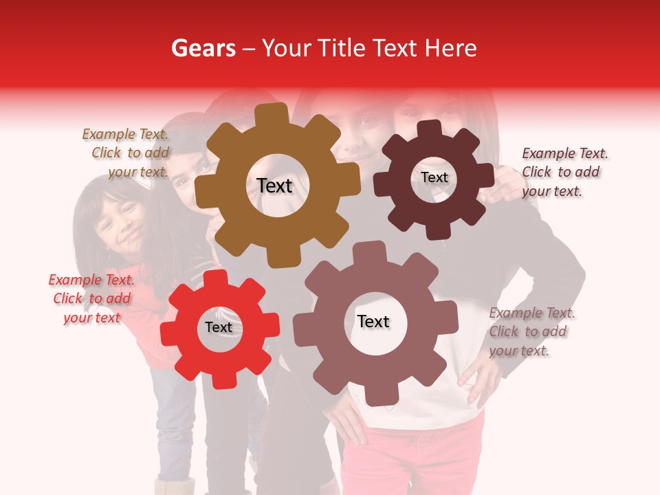 Young Joy Together PowerPoint Template