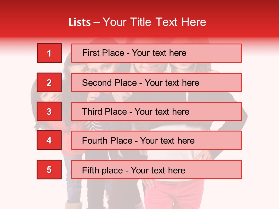 Young Joy Together PowerPoint Template