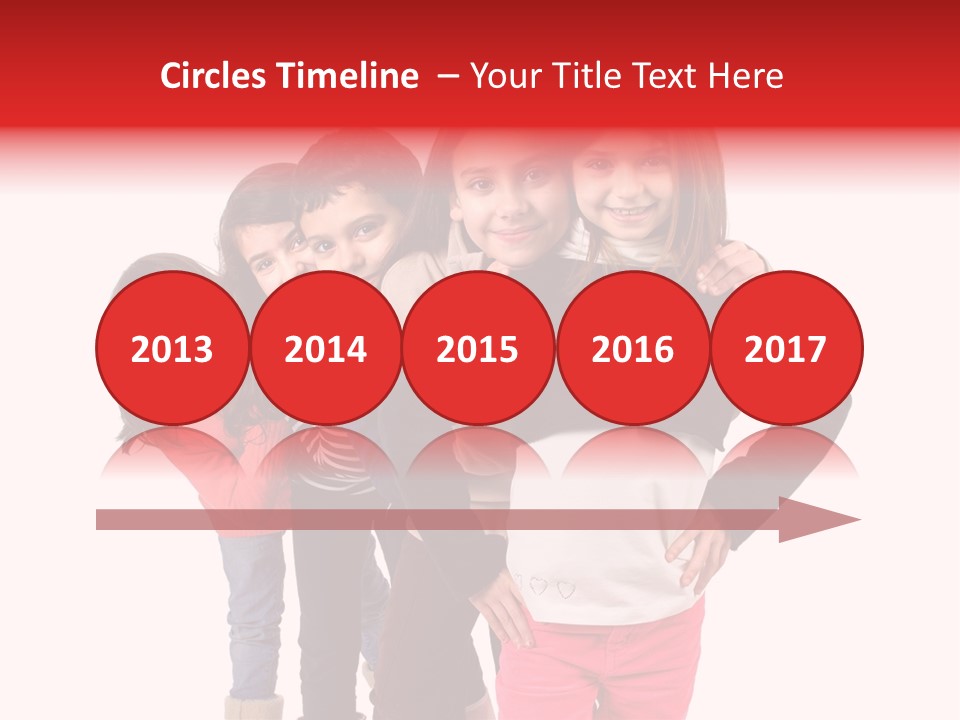 Young Joy Together PowerPoint Template