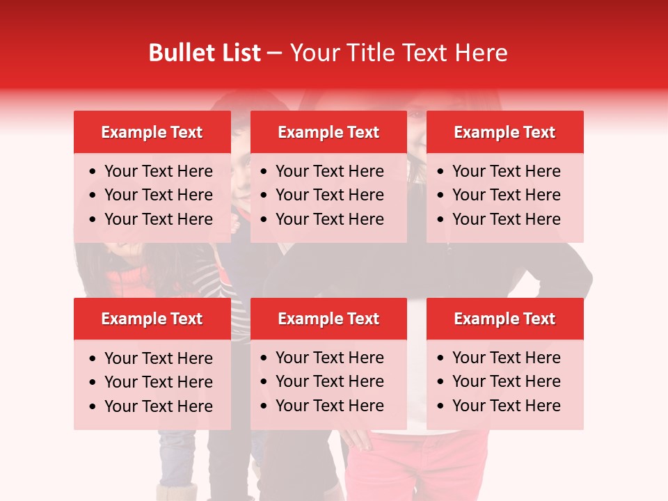 Young Joy Together PowerPoint Template