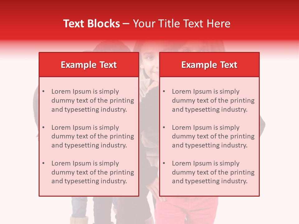 Young Joy Together PowerPoint Template