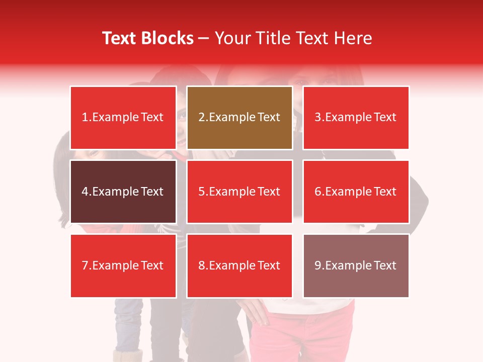 Young Joy Together PowerPoint Template