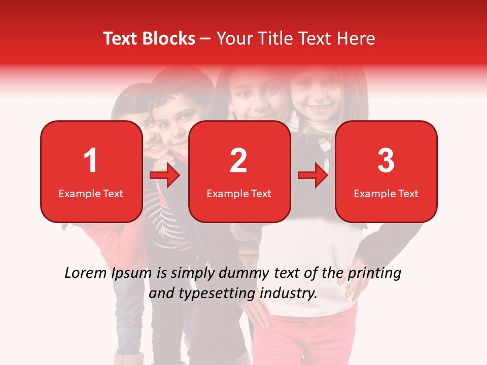 Young Joy Together PowerPoint Template