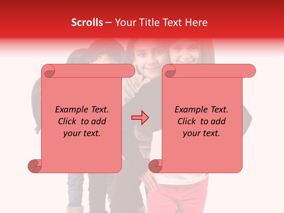 Young Joy Together PowerPoint Template