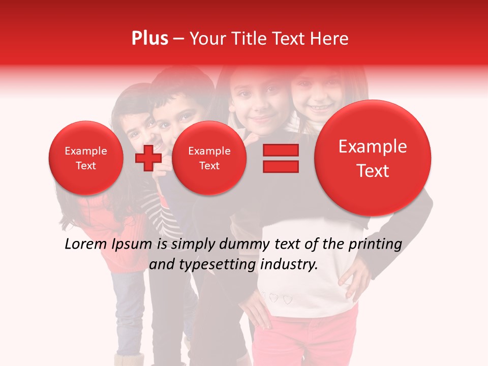 Young Joy Together PowerPoint Template