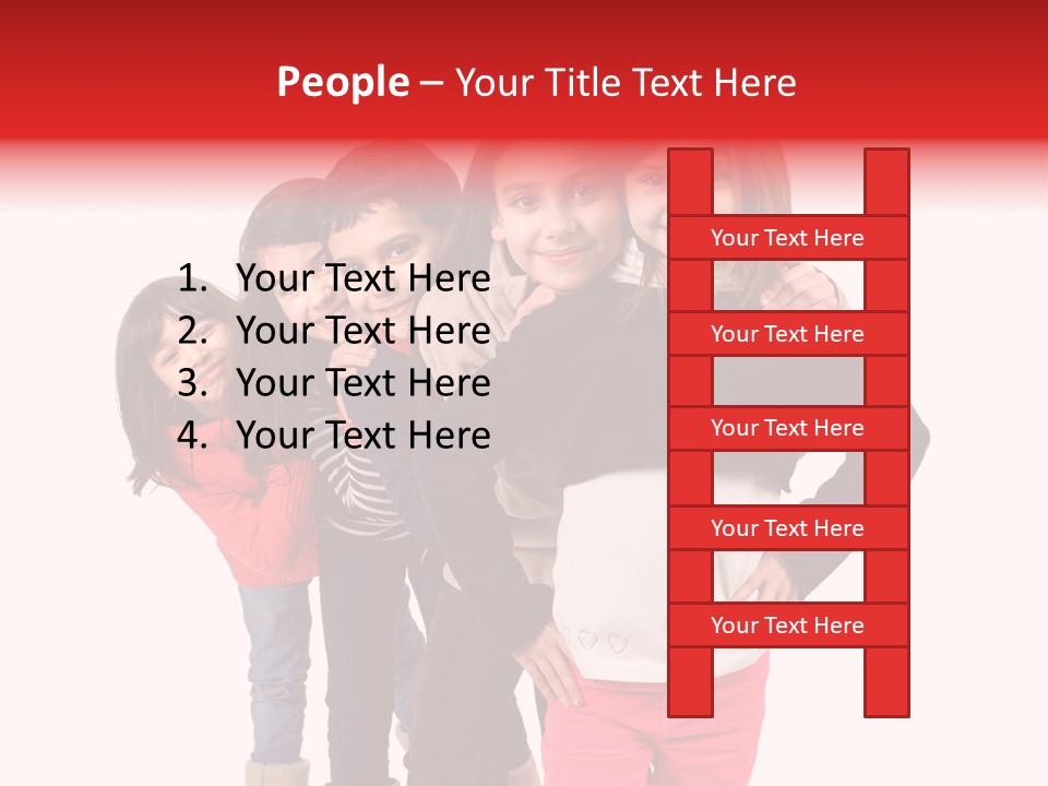 Young Joy Together PowerPoint Template