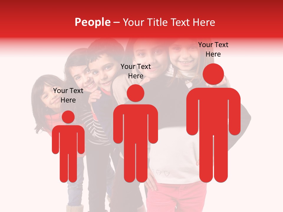 Young Joy Together PowerPoint Template