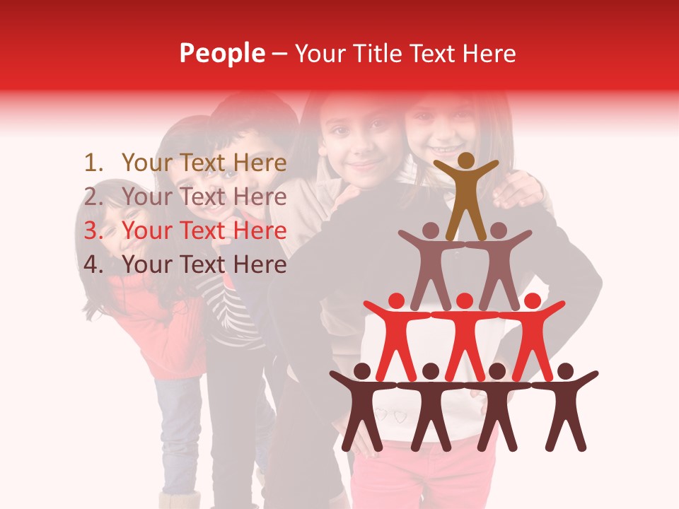Young Joy Together PowerPoint Template