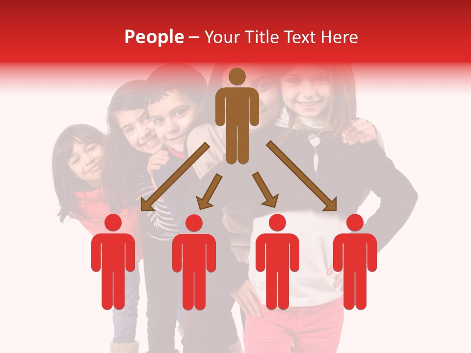 Young Joy Together PowerPoint Template