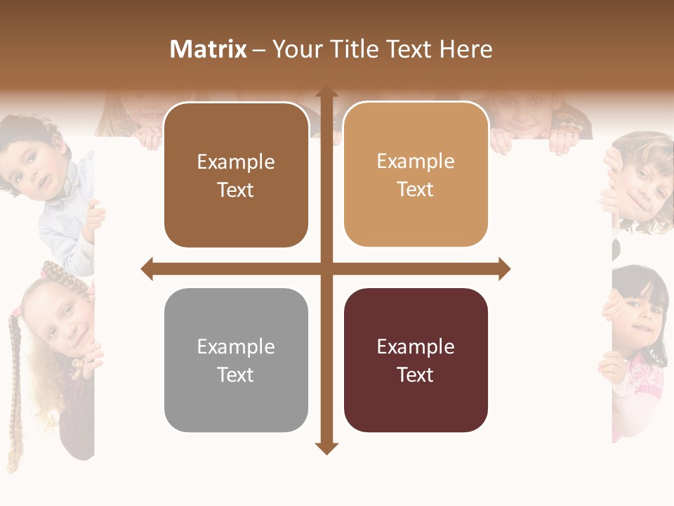 Attractive Childhood Young PowerPoint Template