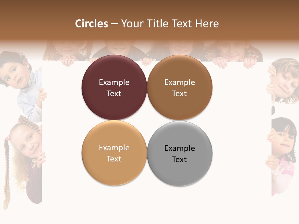 Attractive Childhood Young PowerPoint Template