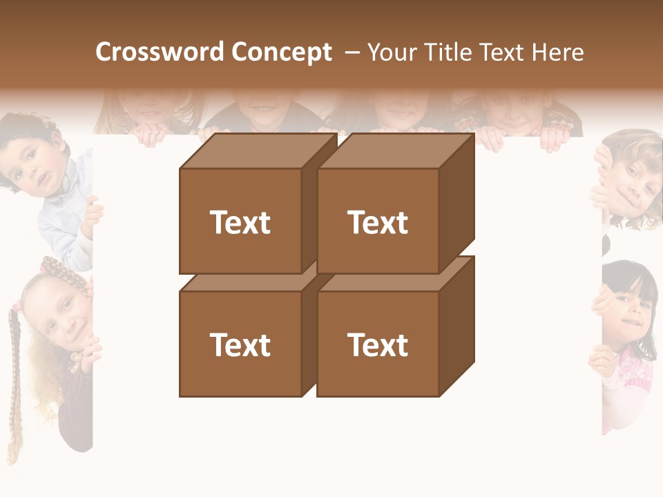 Attractive Childhood Young PowerPoint Template