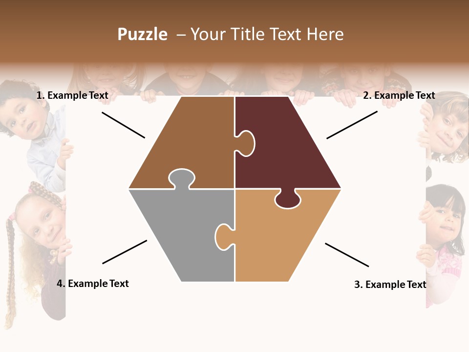 Attractive Childhood Young PowerPoint Template