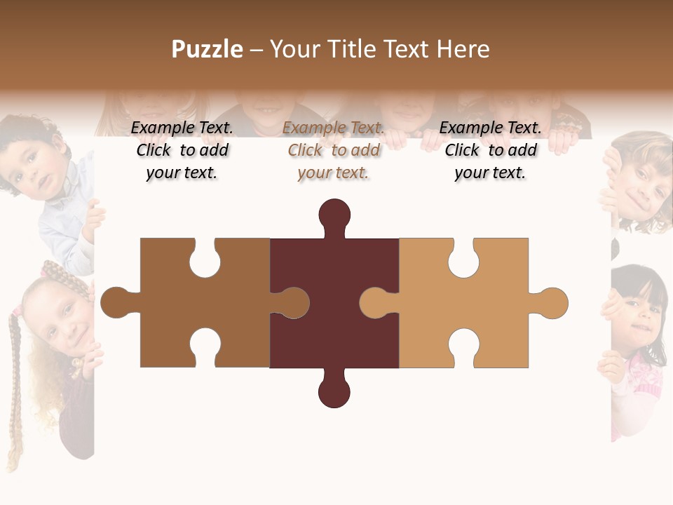 Attractive Childhood Young PowerPoint Template