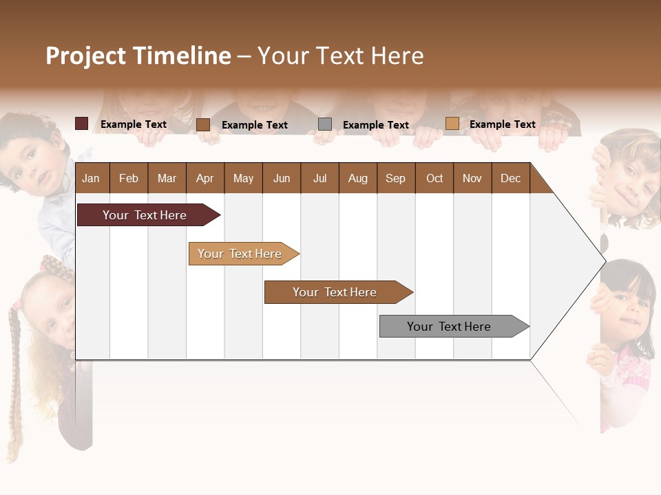 Attractive Childhood Young PowerPoint Template