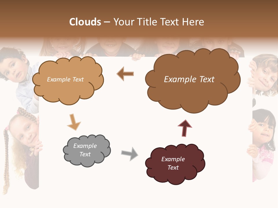Attractive Childhood Young PowerPoint Template