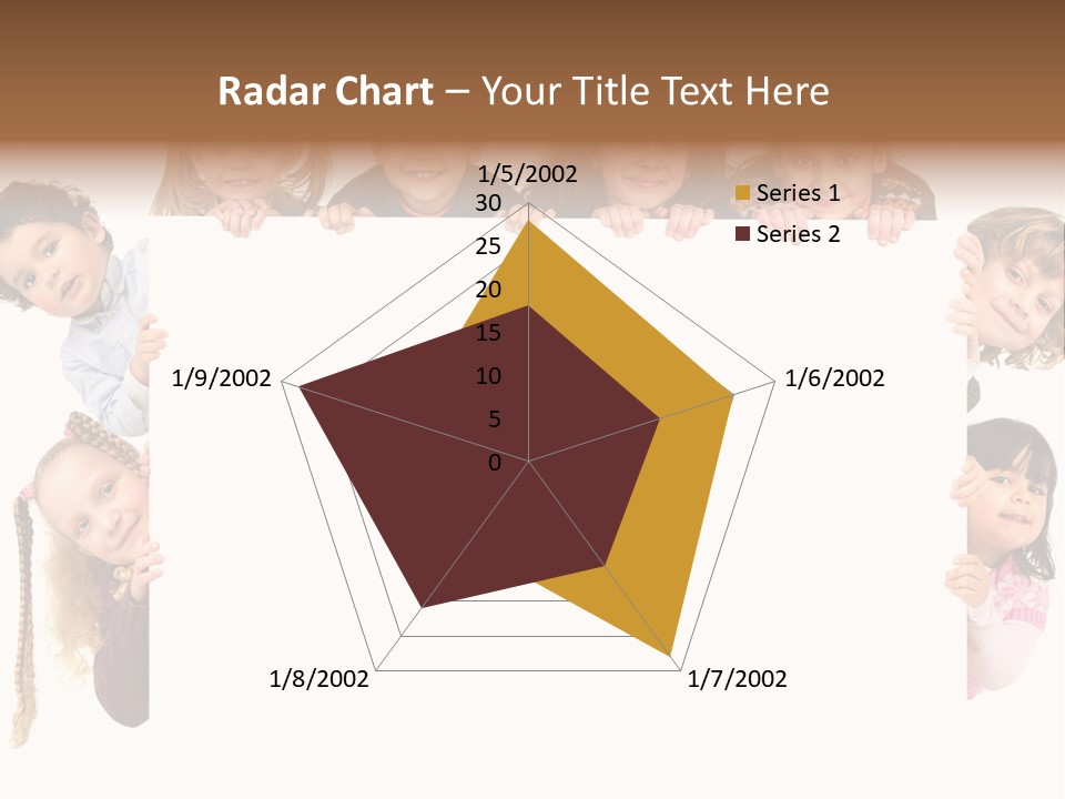 Attractive Childhood Young PowerPoint Template