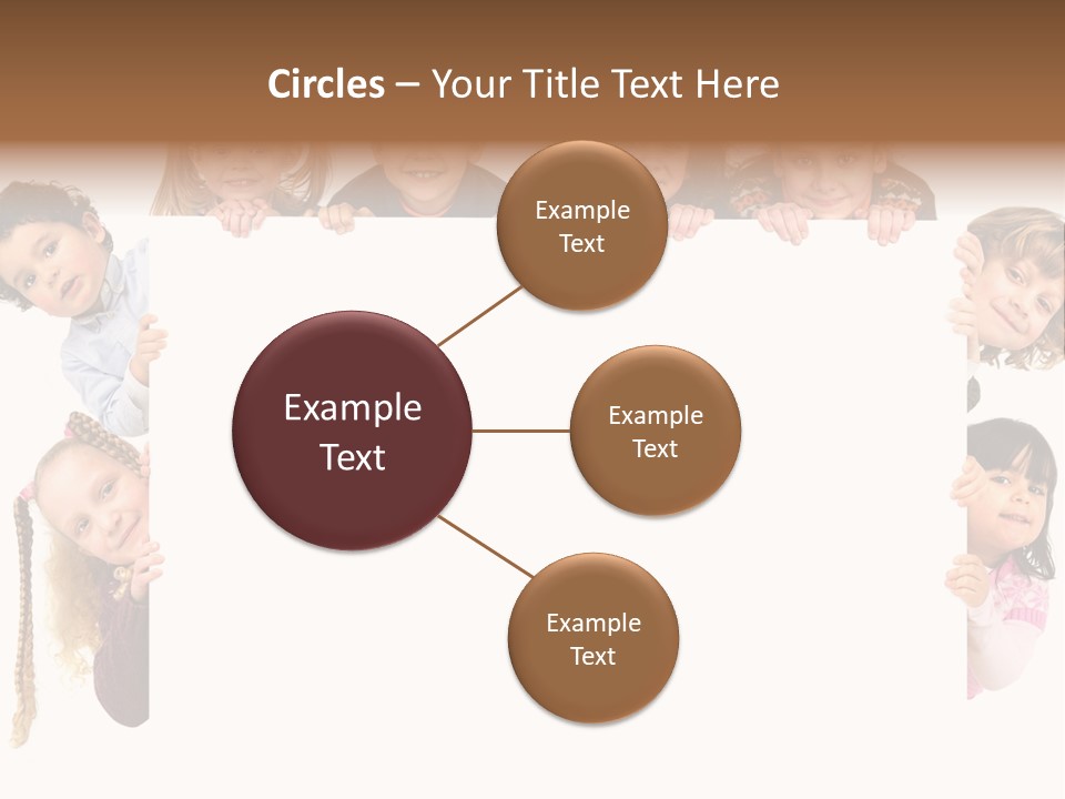 Attractive Childhood Young PowerPoint Template