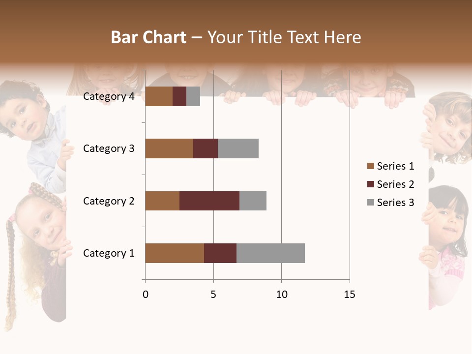 Attractive Childhood Young PowerPoint Template