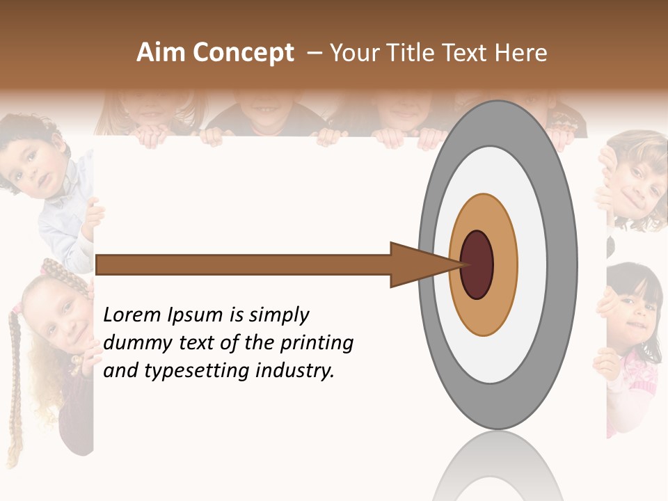 Attractive Childhood Young PowerPoint Template