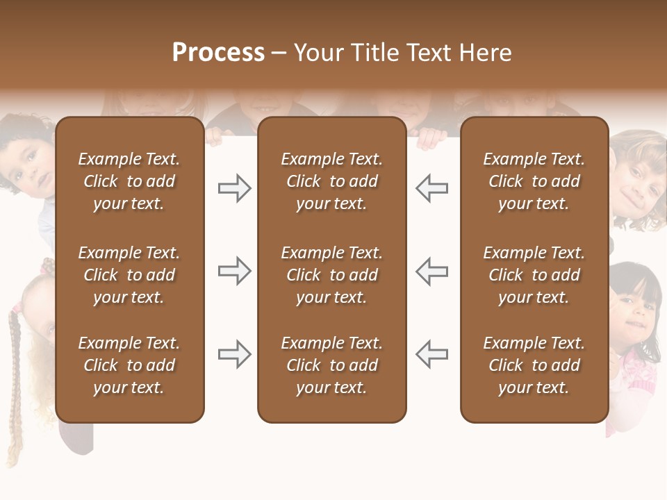 Attractive Childhood Young PowerPoint Template