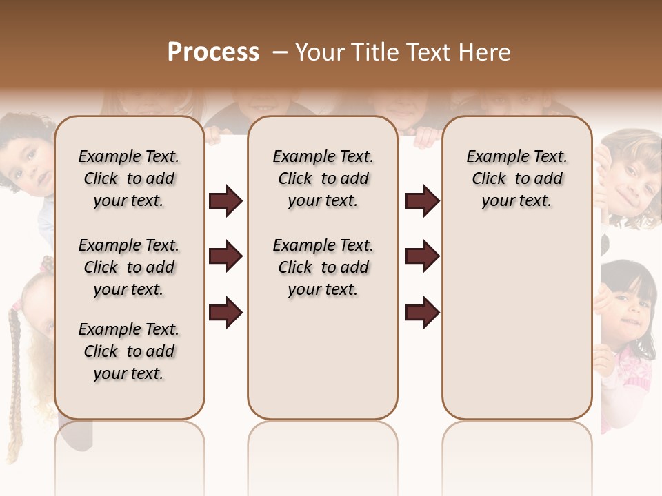 Attractive Childhood Young PowerPoint Template