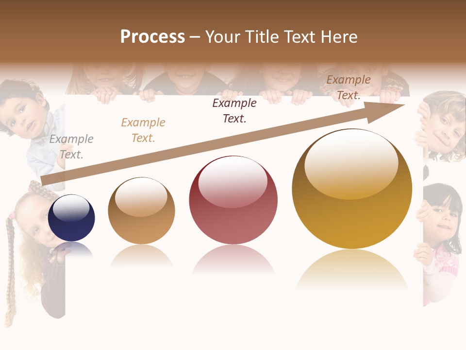 Attractive Childhood Young PowerPoint Template