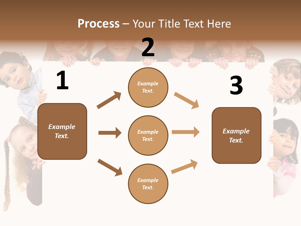 Attractive Childhood Young PowerPoint Template
