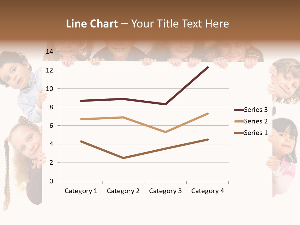 Attractive Childhood Young PowerPoint Template