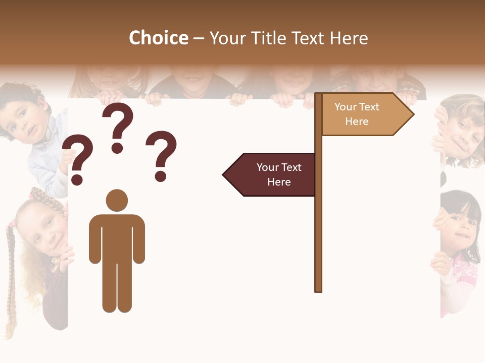 Attractive Childhood Young PowerPoint Template