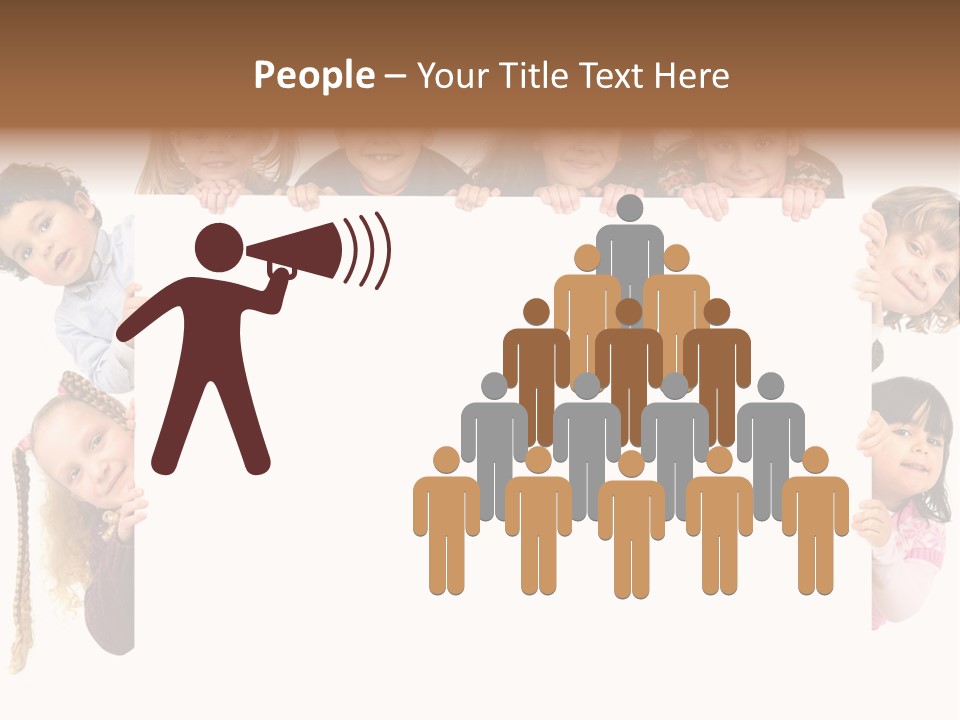 Attractive Childhood Young PowerPoint Template