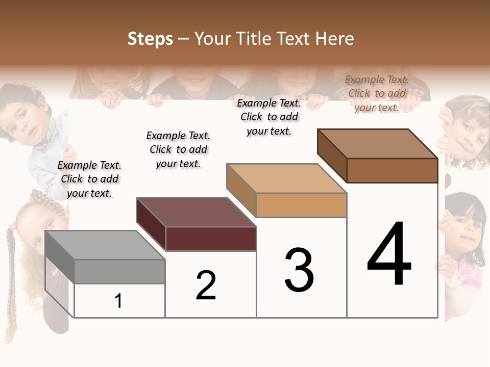 Attractive Childhood Young PowerPoint Template