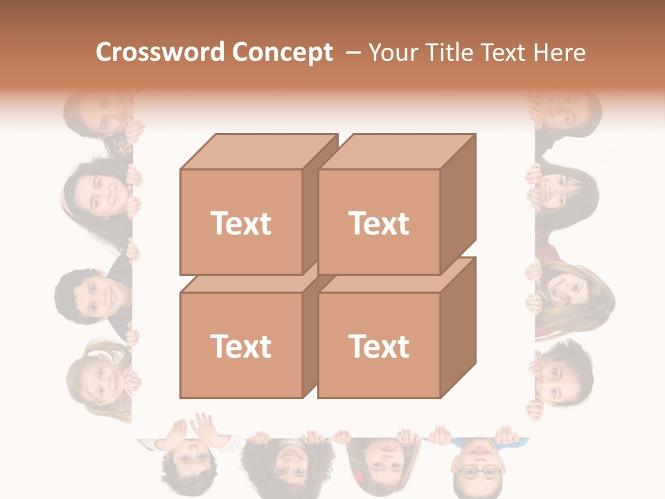 Happiness Background Attractive PowerPoint Template