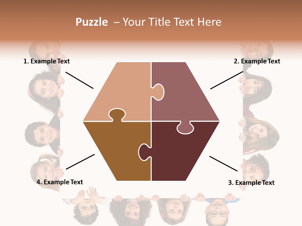 Happiness Background Attractive PowerPoint Template