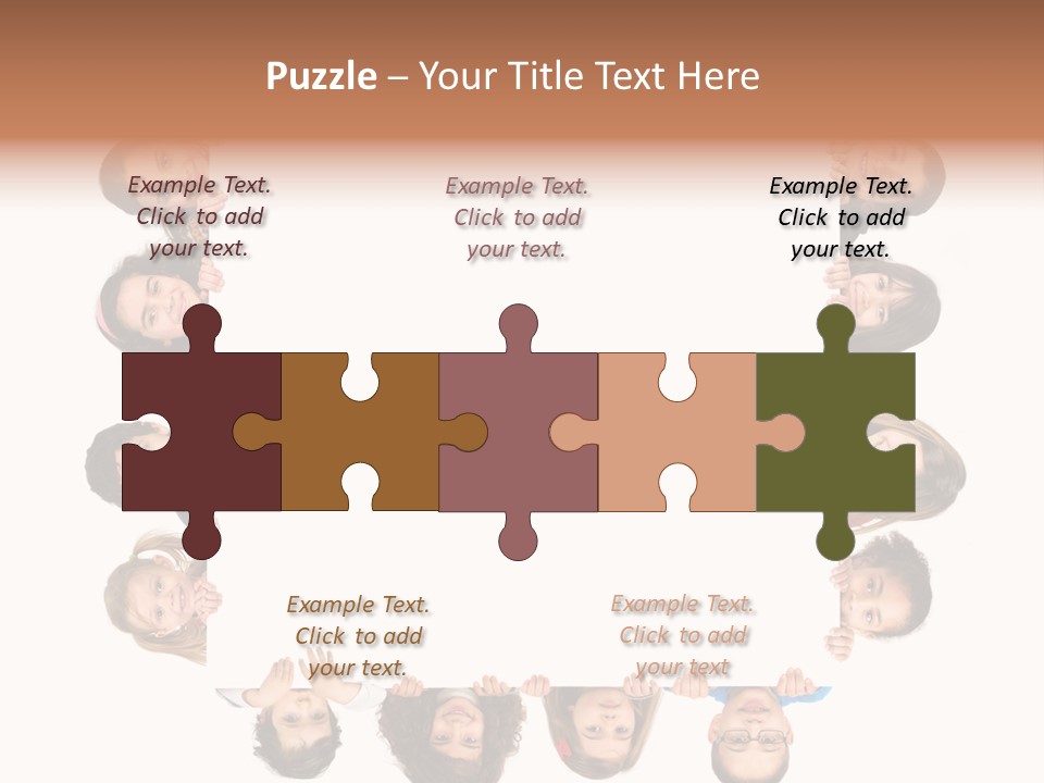 Happiness Background Attractive PowerPoint Template