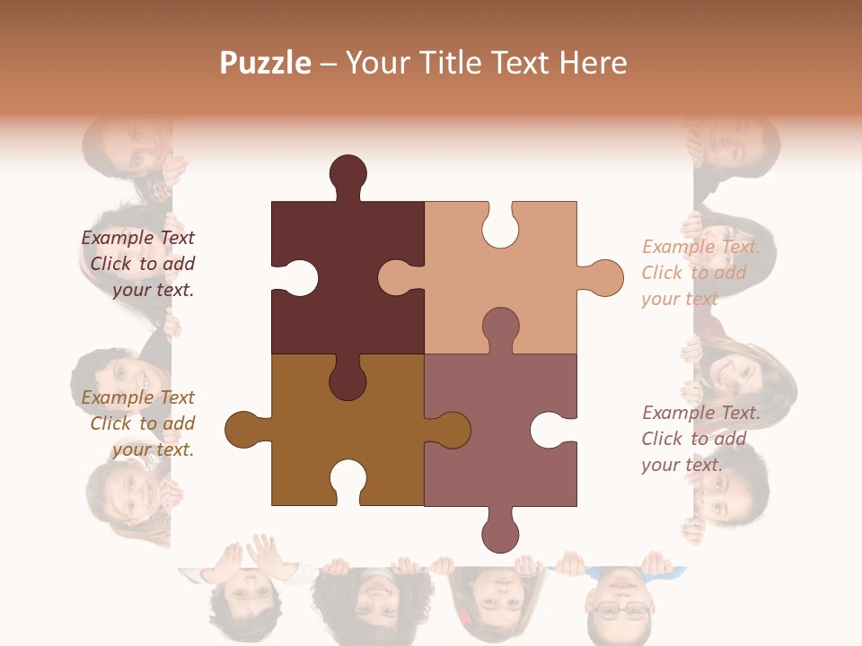 Happiness Background Attractive PowerPoint Template