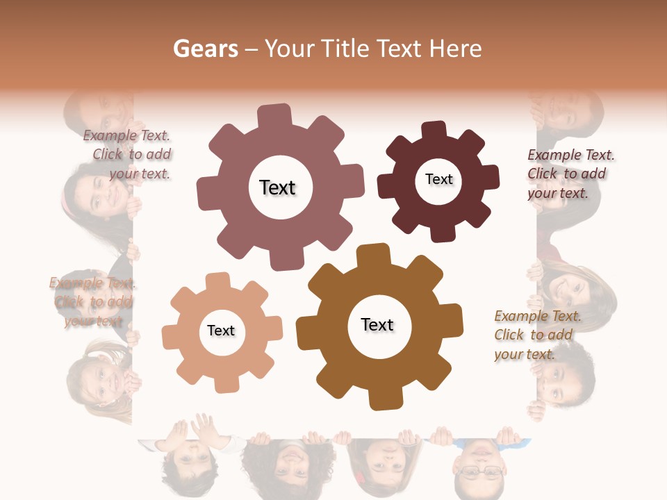 Happiness Background Attractive PowerPoint Template