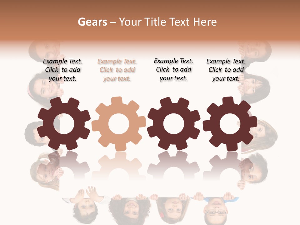 Happiness Background Attractive PowerPoint Template