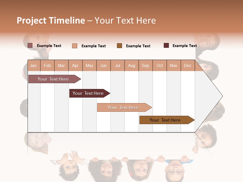 Happiness Background Attractive PowerPoint Template