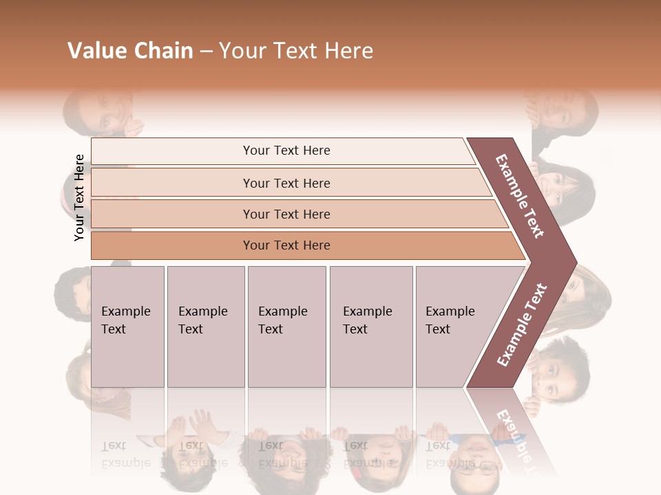 Happiness Background Attractive PowerPoint Template