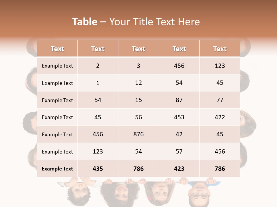 Happiness Background Attractive PowerPoint Template