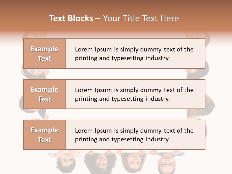 Happiness Background Attractive PowerPoint Template