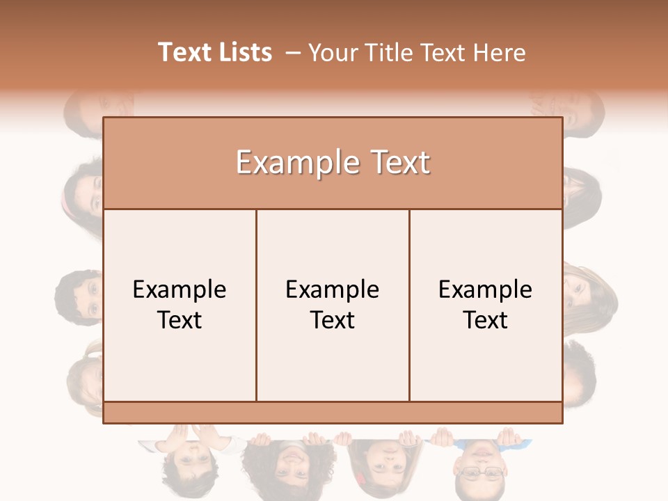 Happiness Background Attractive PowerPoint Template