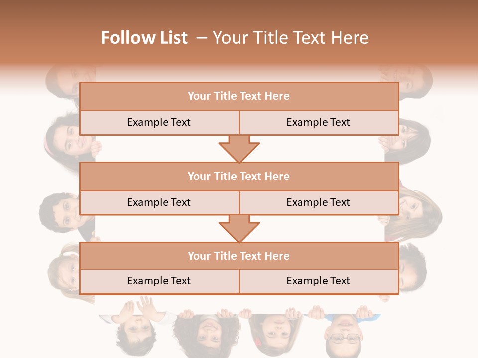 Happiness Background Attractive PowerPoint Template