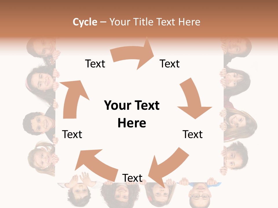 Happiness Background Attractive PowerPoint Template