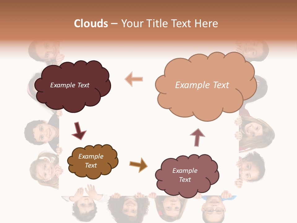 Happiness Background Attractive PowerPoint Template